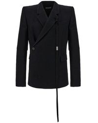Ann Demeulemeester - Wool Blazer - Lyst