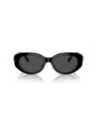 Swarovski - Oval Frame Sunglasses - Lyst