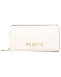 Love Moschino - Logo-lettering Zipped Wallet - Lyst