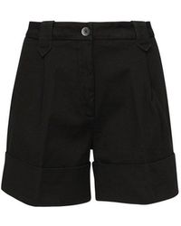 Fay - Cuffed Tailored Shorts - Lyst