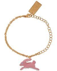 Marni Animal Charm Chain-link Bracelet - Multicolor