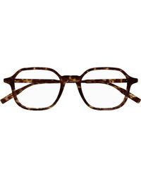 Montblanc - Square Frame Glasses - Lyst