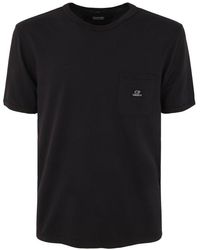 C.P. Company - Tacting Piquet Pocket T-shirt Clothing - Lyst