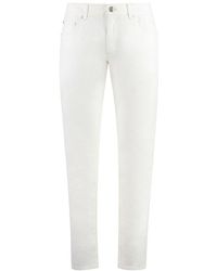 Etro - 5-pocket Straight-leg Jeans - Lyst