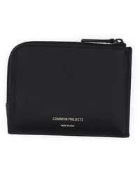 Common Projects - Logo-lettering Zipped Wallet - Lyst