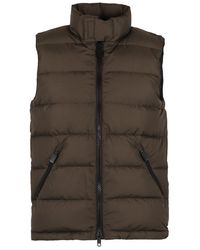 Aspesi - Full Zip Field Vest - Lyst