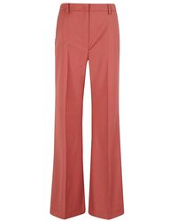 Weekend by Maxmara - Pleat Detailed Flared Trousers - Lyst