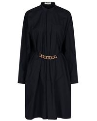 Givenchy - Chain Belt Shirt Dress - Lyst