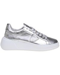 Philippe Model - Round-toe Lace-up Sneakers - Lyst