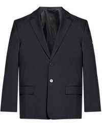 Balenciaga - Collared Button-Up Blazer - Lyst