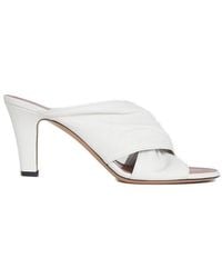 Paris Texas - Maria Ruched Mules - Lyst