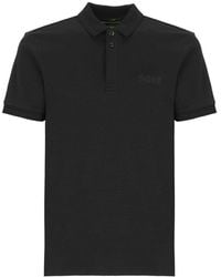 BOSS - Mesh Logo Slim-fit Polo Shirt - Lyst