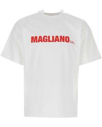 Magliano - Logo-printed Crewneck T-shirt - Lyst