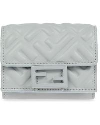 Fendi - Leather Wallet, - Lyst