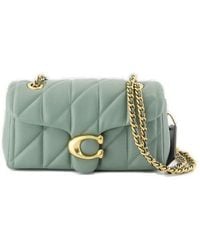 COACH - Tabby 20 Logo Plaque Quilted Shoulder Bag - Lyst