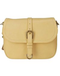 Golden Goose - Sally Bag Medium Smooth Calfskin Leather Fabric Sh - Lyst