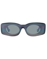 Loewe - Rectangular Frame Sunglasses - Lyst