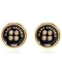 Marc Jacobs - Button-Shaped Earrings - Lyst