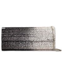 Jimmy Choo - Sweetie Metallic-finish Chain-linked Clutch Bag - Lyst