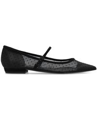 Tory Burch - Double T Buckle Mary Jane Flats - Lyst