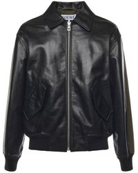 Loewe - Hybrid Bomber Jacket - Lyst