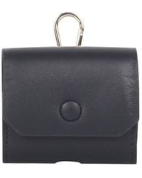 Paul Smith Leather Airpods Pro Case - Black
