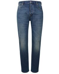 Bottega Veneta - Straight Leg Denim Jeans - Lyst