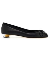 McQueen - Leather Ballet Flats - Lyst