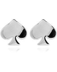 Kate Spade - Logo-Shaped Earrings - Lyst