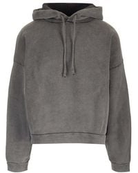 Acne Studios - Cotton Hoodie Sweatshirt - Lyst