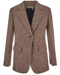 Chloé - Silk Wool Blend Jacket - Lyst