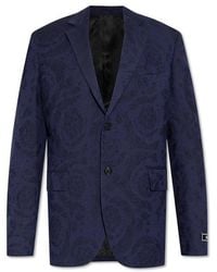 Versace - Blazer With Barocco Pattern - Lyst