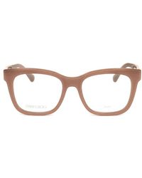 Jimmy Choo - Square Frame Glasses - Lyst