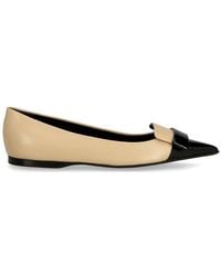 Sergio Rossi - Sr1 Pointed Toe Ballerina Shoes - Lyst
