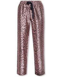 Zadig & Voltaire - 'pomy' Trousers With Animal Motif - Lyst