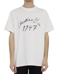 Dior - 1947 Crewneck Short-sleeved T-shirt - Lyst