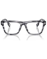 Burberry - Square Frame Glasses - Lyst