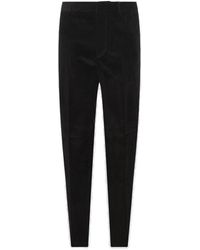 DSquared² - Logo Patch Straight-leg Corduroy Trousers - Lyst