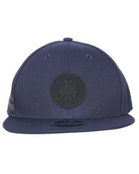 Canada Goose Cotton Baseball Hat With Logo Patch - Blue