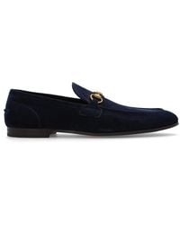 Gucci - Jordaan Horsebit Detail Slip-on Loafers - Lyst