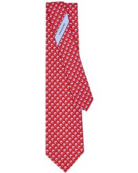 Ferragamo - All-over Patterned Tie - Lyst