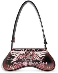DIESEL - Play Graphic Printed Shoulder Bag - Lyst