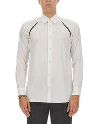 Alexander McQueen - Stripe-Detail Shirt - Lyst