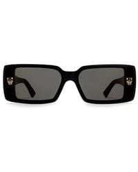 Cartier - Fendi Eyewear Rectangular Frame Sunglasses - Lyst