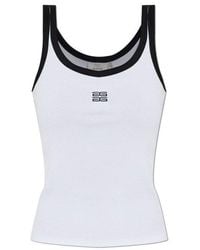 Gestuz - Gzdrew Logo Embroidered Tank Top - Lyst