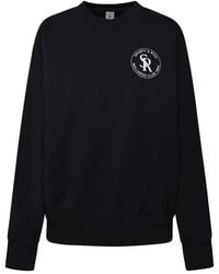 Sporty & Rich - S&r Logo Printed Sweatshirt - Lyst