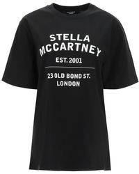 Stella McCartney Logo Printed T-shirt - Black