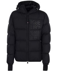 3 MONCLER GRENOBLE - Adret Short Down Jacket With Hood - Lyst