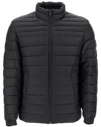 BOSS - Quilted Padded Zip-Up Jacket - Lyst