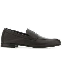 John Lobb - Thorne Rounded Toe Loafers - Lyst